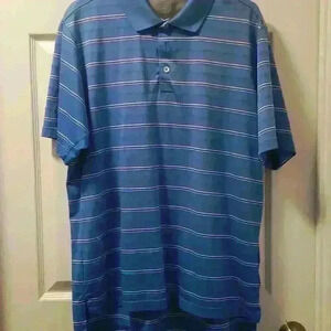 Men's Adidas Climacool Golf Shirt.  SZ Lg
